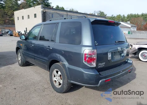 2006 Honda Pilot Ex-L из США, поврежденный, VIN 2HKYF187X6H515561